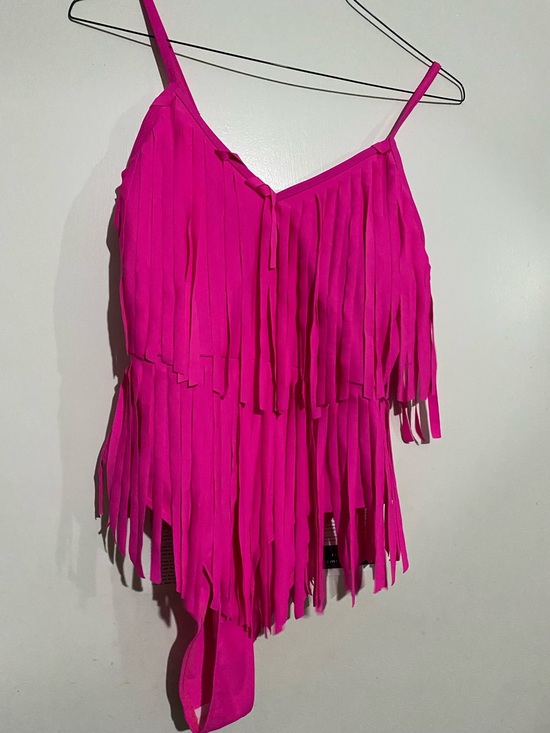 Other - Hot Pink Fringe swim suit